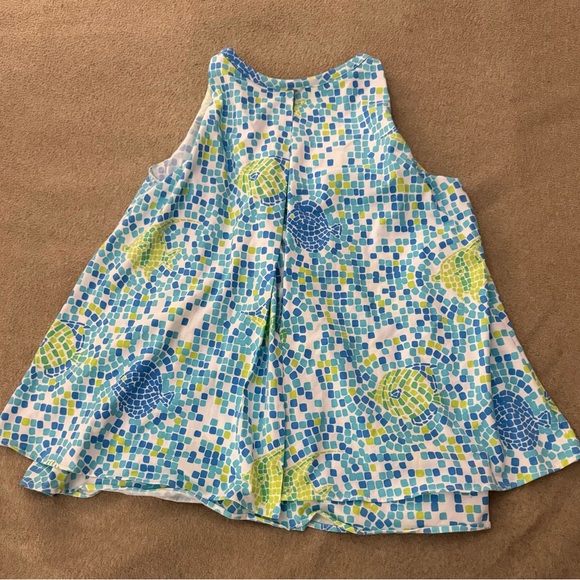 Tori Richard Tile We Meet Again Nova Shirt Size Medium Sleeveless - Picture 7 of 9